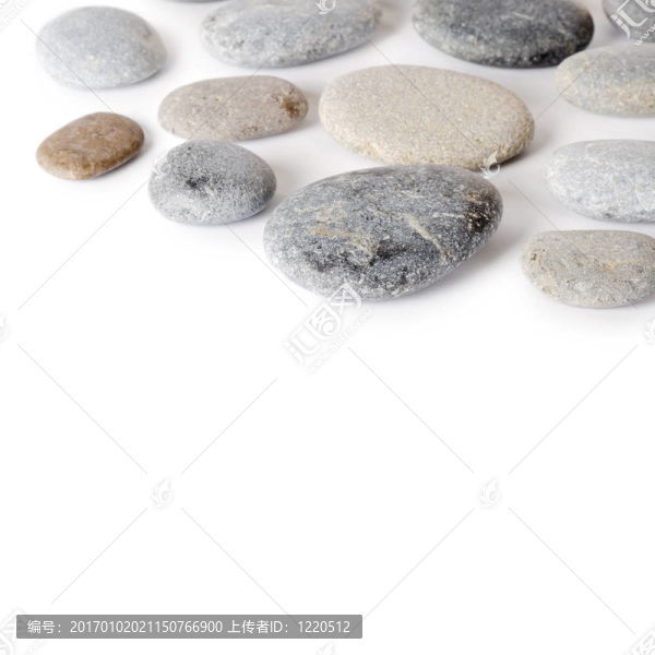 白底孤立石