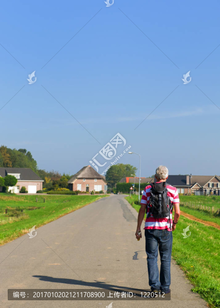 在荷蘭徒步旅行
