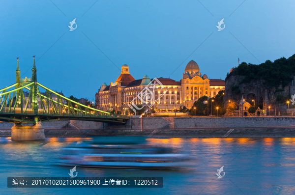 布達(dá)佩斯的夜景