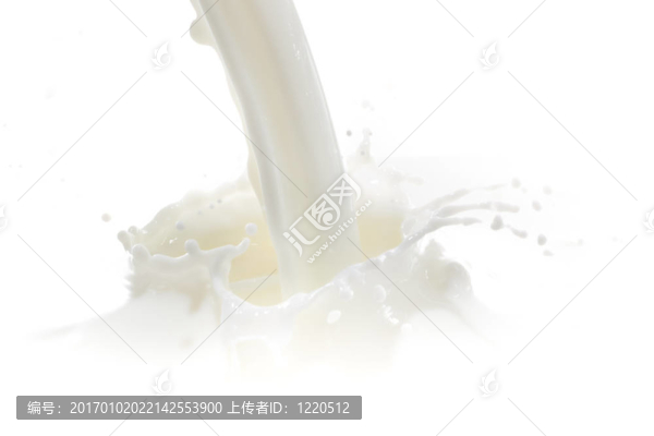 牛奶濺