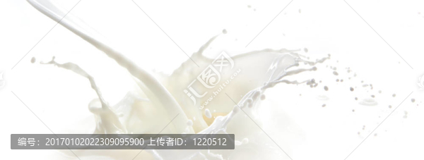 牛奶濺