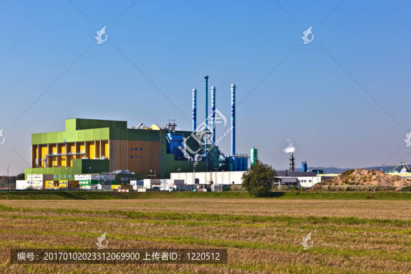 風(fēng)景優(yōu)美的工業(yè)園區(qū)建筑