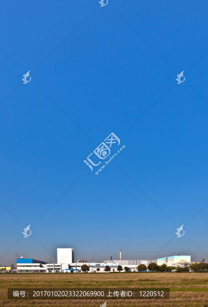 風(fēng)景優(yōu)美的工業(yè)園區(qū)建筑
