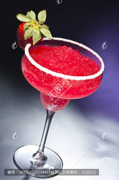 草莓瑪格麗特雞尾酒