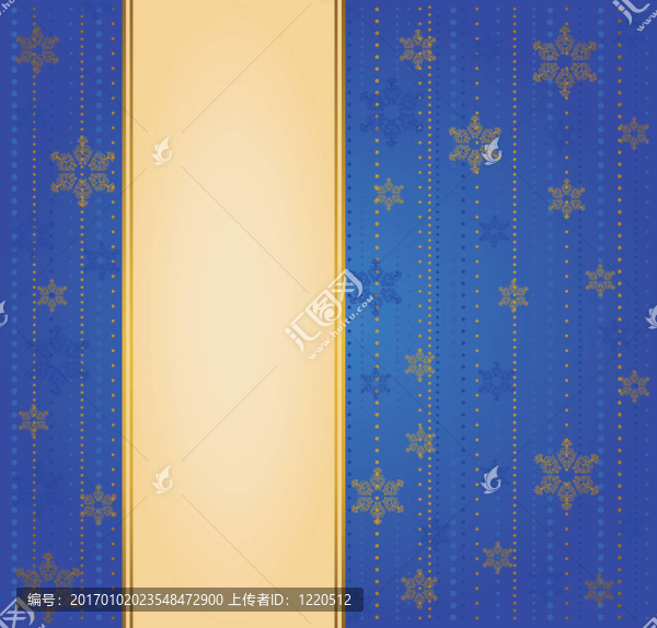 雪花冬季背景。