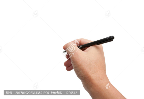 白色背景上的黑色鋼筆