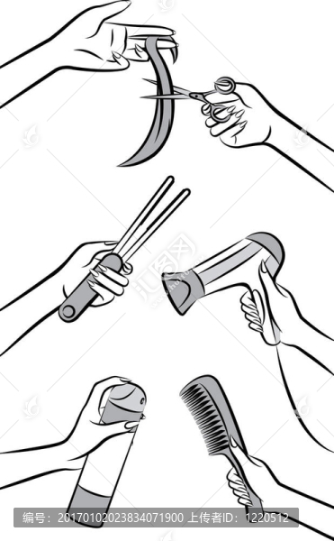 美容美發(fā)店。