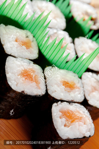 煙熏魚壽司卷