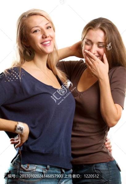 兩個女人交談