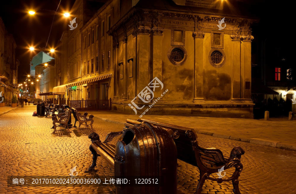 夜間利沃夫街