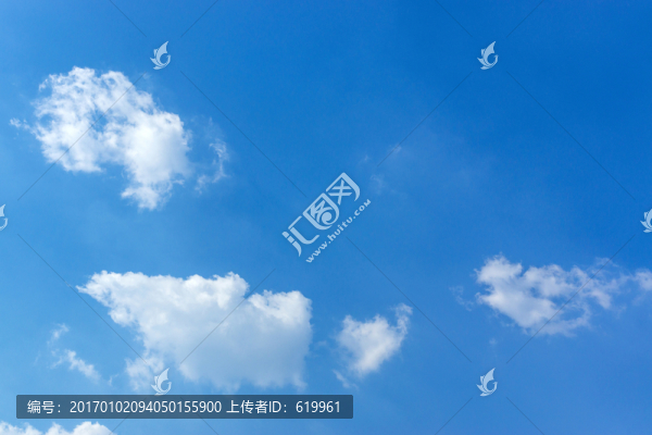 藍天白云天空背景
