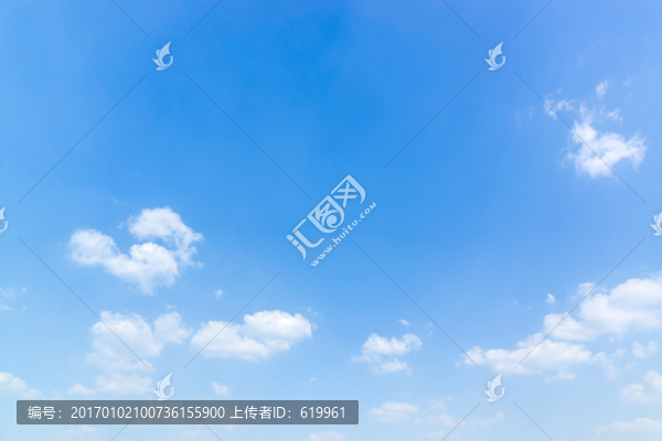 藍天白云天空背景
