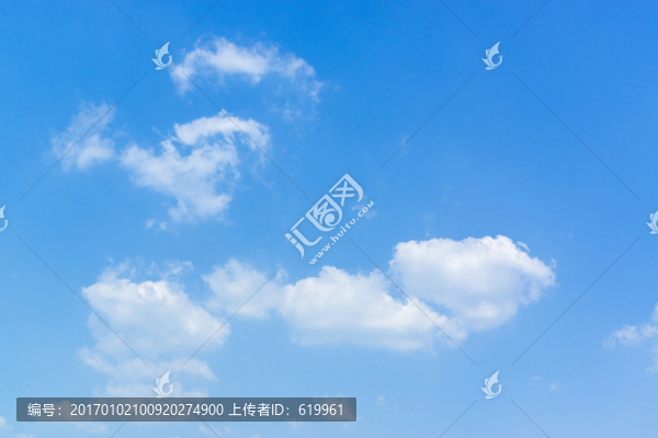 藍(lán)天白云天空背景
