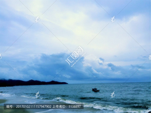 小船與海