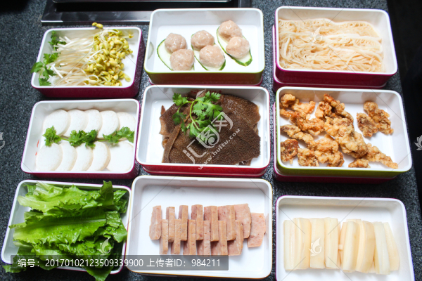 火鍋菜品,火鍋食材