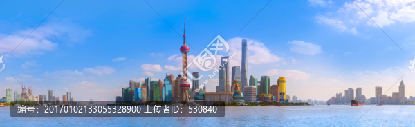 上海外灘浦東全景