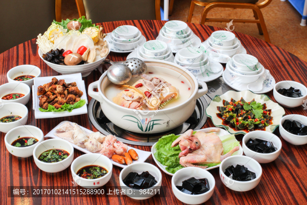 豬肚雞套餐,豬肚雞