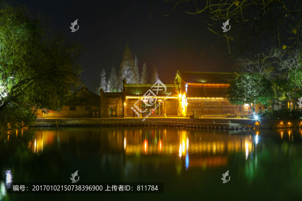 烏鎮(zhèn)水鄉(xiāng)夜景