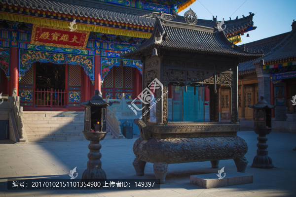 寺廟焚香爐
