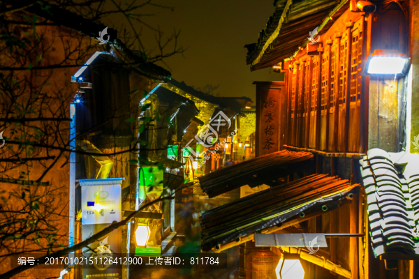 烏鎮(zhèn)水鄉(xiāng)夜景