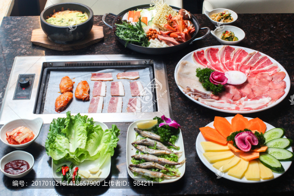 韓國烤肉套餐,韓式烤肉