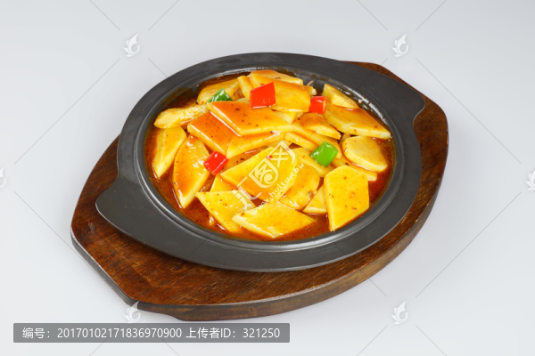 香辣土豆片