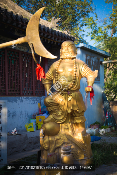 雕塑魯智深