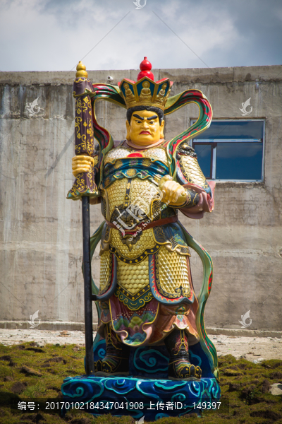 四大金剛多聞天王魔禮海