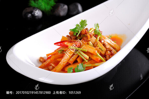 水豆豉拌蘿卜衣