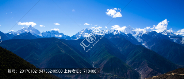 梅里雪山全景