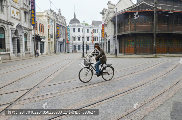 老上海南京路街景