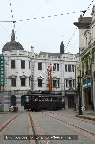 老上海南京路街景