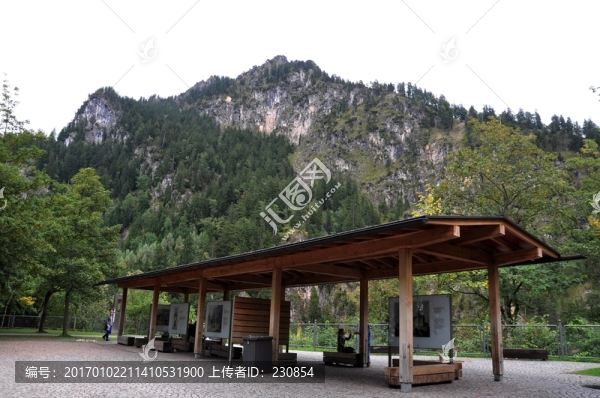 德國自然風光,高山,山脈