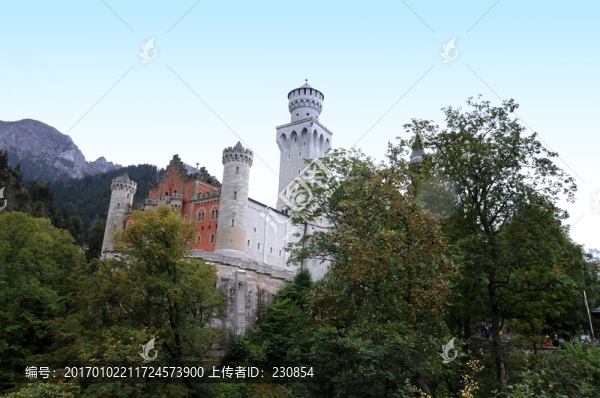 德國天鵝堡,德國古建筑