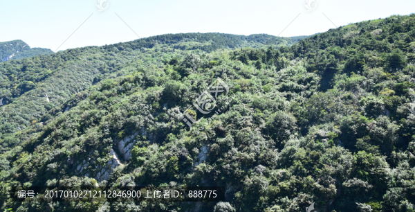 綠意蔥蔥的山脈風(fēng)景
