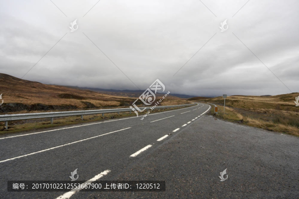 阿勒浦附近的道路