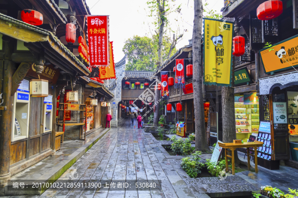 成都錦里古鎮(zhèn)老街