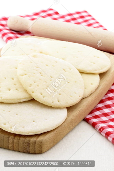 準(zhǔn)備使用美味比薩面團(tuán)