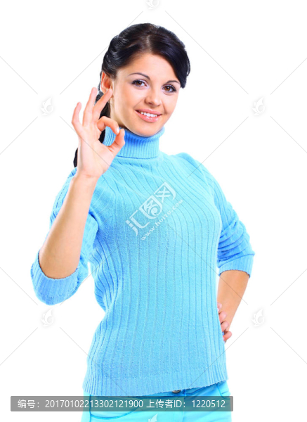 可愛的女人總是明亮的畫面