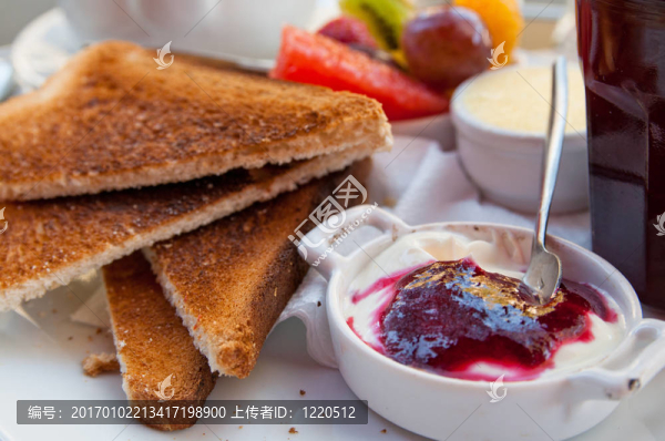 橙汁早餐