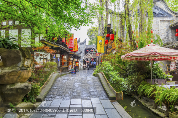 成都錦里古鎮(zhèn)老街
