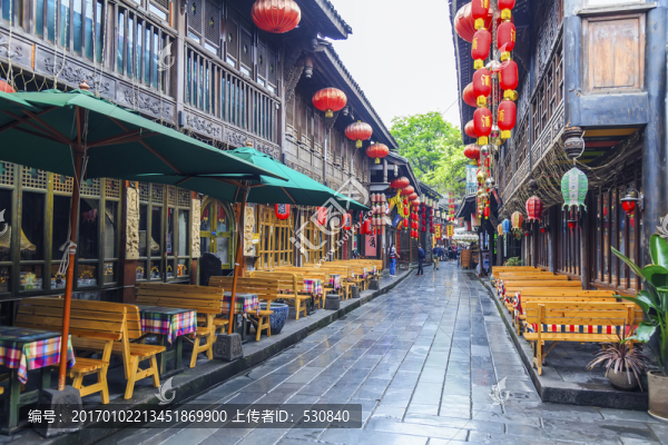 成都錦里古鎮(zhèn)老街