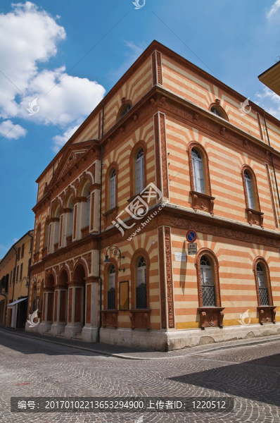 Borgatti劇院。Cento。Emilia,Romagna。意大利.