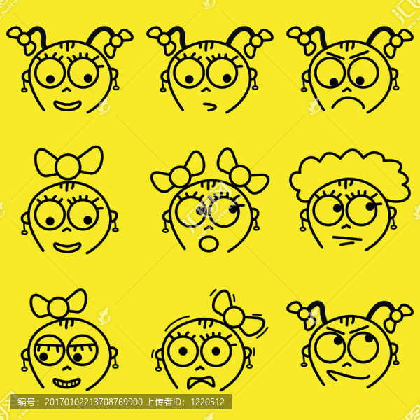 面部表情-匯圖網(wǎng) www.fosd68.com 面部表情