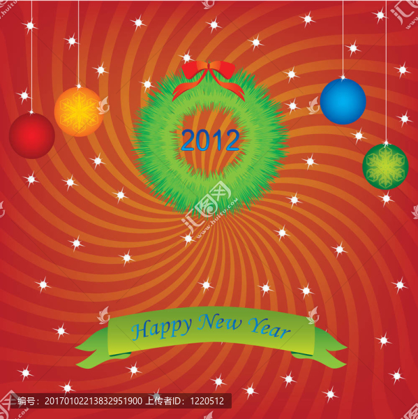 圣誕節(jié)和新年賀卡