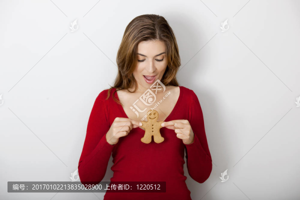 一個姜餅的女人