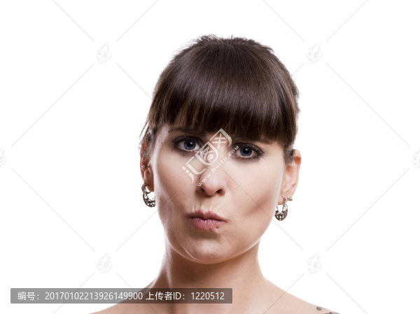 憤怒的女人