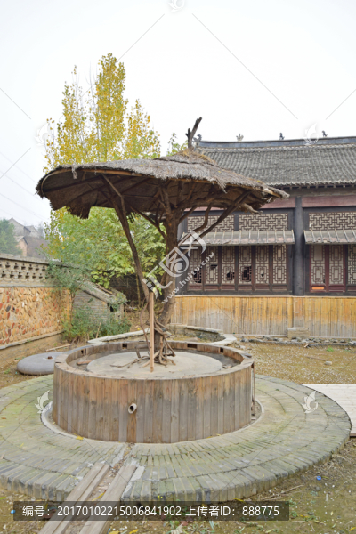 古樸農(nóng)家院風(fēng)景圖片