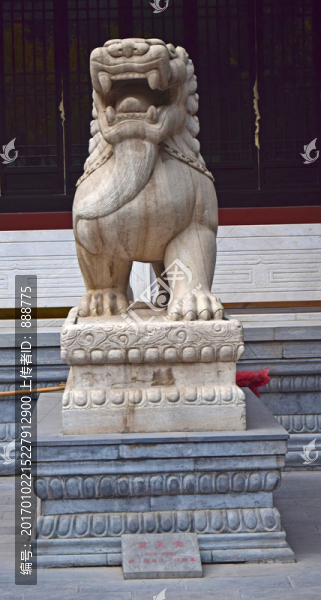 望天吼神獸石雕圖片