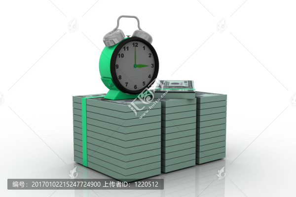 時(shí)間是金錢(qián)概念與時(shí)鐘